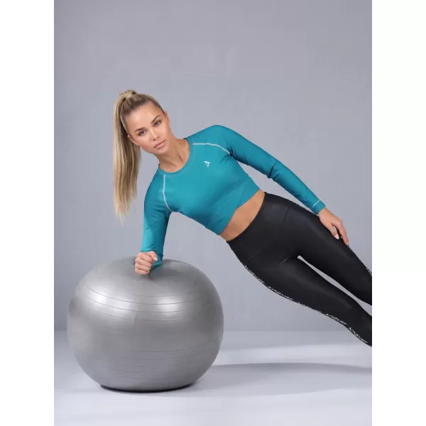  Crop top funcțional premium pentru femei, cu mâneci lungi ALTISPORT VOJ/ALW000TR04 KEROSENUL 