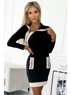 Rochie NUMOCO 497-1 NEGRU