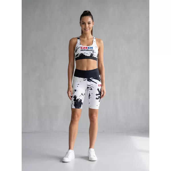  Jambiere funcționale premium pentru femei deasupra genunchiului ALTISPORT VOJ/ALW036LEG02 ABSTRACTIZARE 