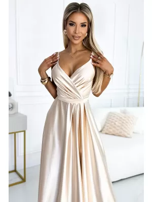 Rochie NUMOCO JULIET 512-3 BEJ