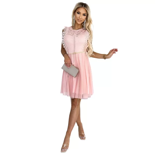  Rochie NUMOCO GRETA 454-2 PORTOCALE 