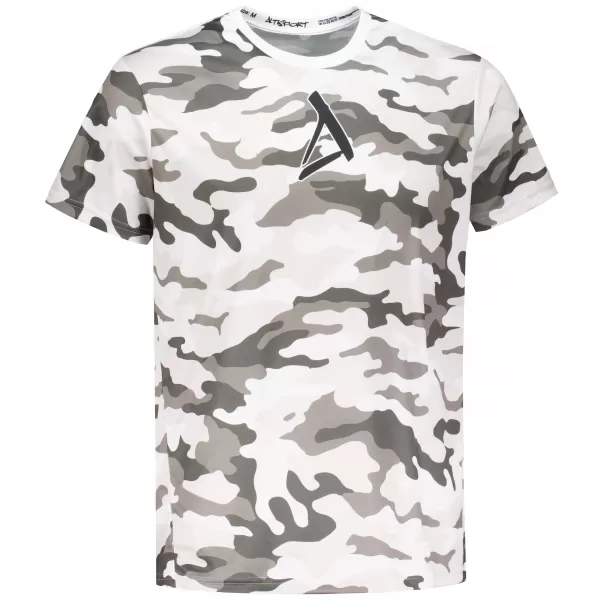  Tricou funcțional premium pentru bărbați ALTISPORT VOJ/ALM038TR01 ALB 