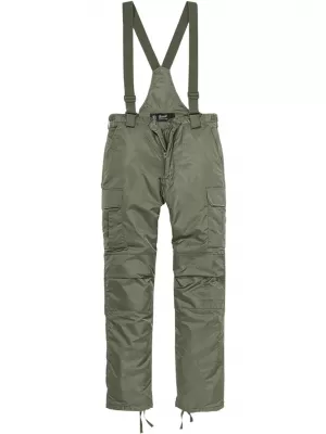 Pantaloni BRANDIT THERMAL DUNGAREES BD1012 MĂSLIN