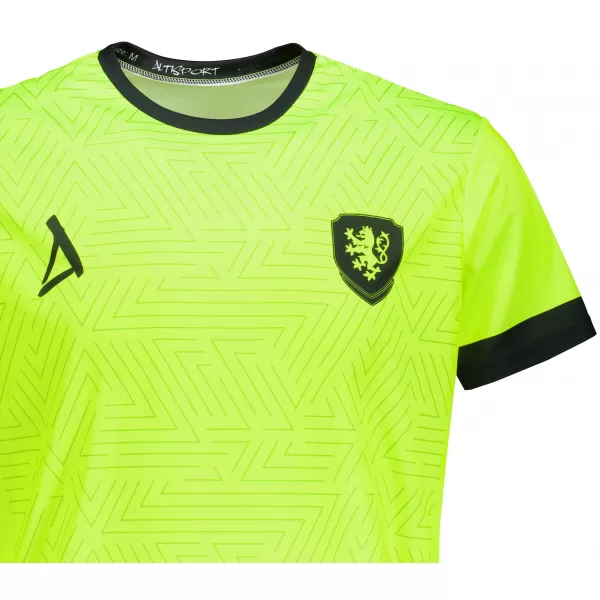  Tricou funcțional premium pentru bărbați ALTISPORT VOJ/ALM040TR01 GALBEN NEON 