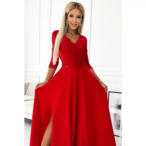  Rochie NUMOCO AMBER 309-8 ROŞU 