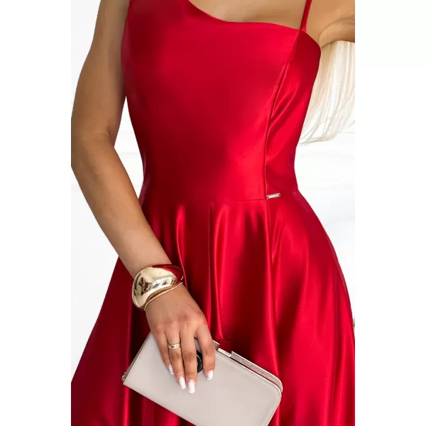  Rochie NUMOCO 524-1 ROŞU 
