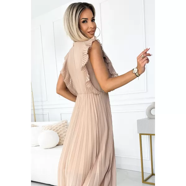  Rochie NUMOCO EMILY 315-6 BEJ 