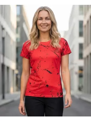 Tricou funcțional premium pentru femei ALTISPORT VOJ/ALW034TR01 NEGRU