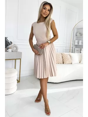 Rochie NUMOCO LILA 311-14 BEJ