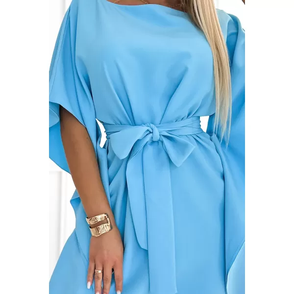  Rochie NUMOCO SOFIA 287-26 ALBASTRU 