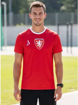 Tricou funcțional premium pentru bărbați ALTISPORT VOJ/ALM040TR01 ROȘU