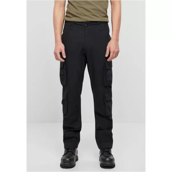  Pantaloni BRANDIT PURE SLIM BD1016 NEGRU 