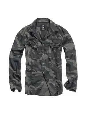 Cămaşă BRANDIT SLIM WORKER BD4005 DARKCAMO