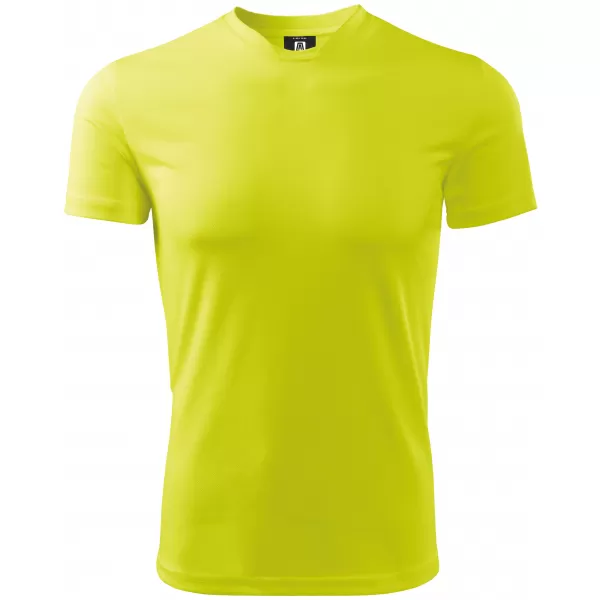  Tricou funcțional pentru bărbați ALTISPORT NoPrint NP/ALM421 GALBEN NEON 