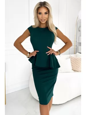 Rochie NUMOCO MIDI A192-16 VERDE