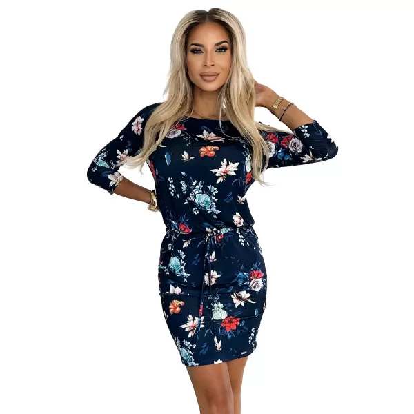  Rochie NUMOCO A13-160 ALBASTRU 