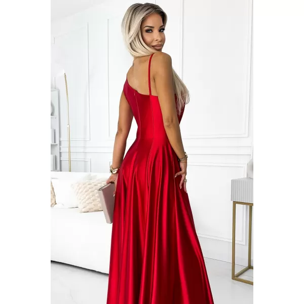  Rochie NUMOCO 524-1 ROŞU 