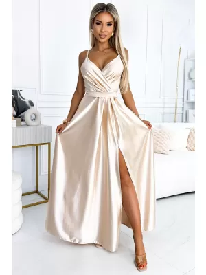 Rochie NUMOCO JULIET 512-3 BEJ
