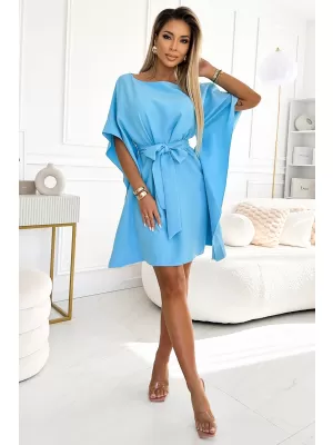 Rochie NUMOCO SOFIA 287-26 ALBASTRU