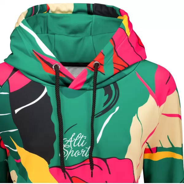  Hanorac funcțional premium pentru femei ALTISPORT VOJ/ALW042MI03 VERDE 