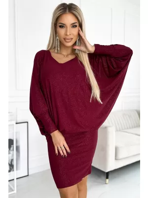 Rochie NUMOCO A402-4 ROŞU