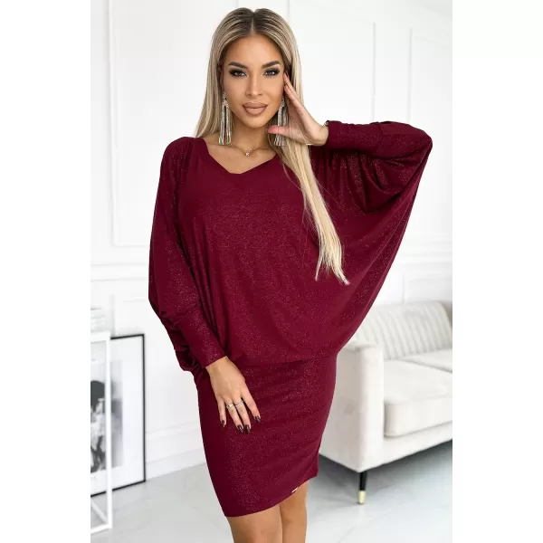  Rochie NUMOCO A402-4 ROŞU 