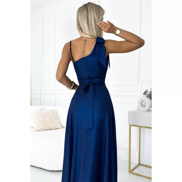  Rochie NUMOCO 528-1 ALBASTRU 