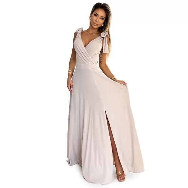 Rochie NUMOCO ELENA 405-6 BEJ 
