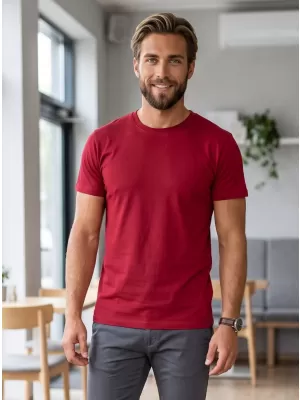 Tricou pentru bărbați ALTISPORT NoPrint NP/ALM921 ROȘU MARLBORO