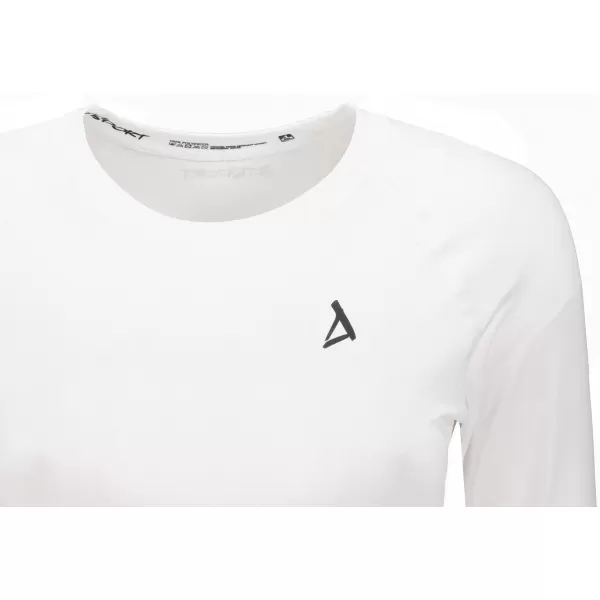  Crop top funcțional premium pentru femei, cu mâneci lungi ALTISPORT VOJ/ALW000TR04 ALB 