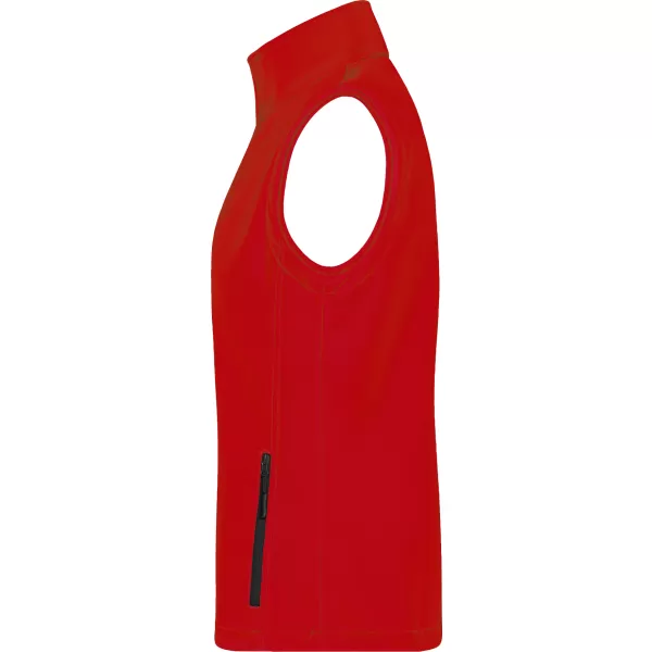  Vesta softshell dama ALTISPORT NoPrint NP/ALW7211NJ ROȘU/NEGRU 