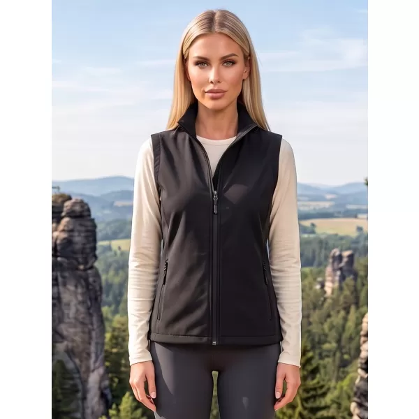  Vesta softshell dama ALTISPORT NoPrint NP/ALW7211NJ NEGRU/NEGRU 