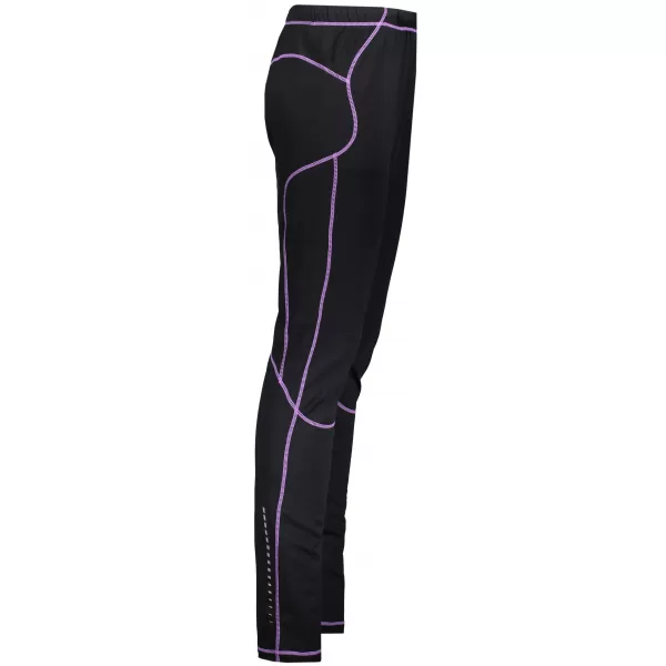  Pantaloni tehnici de dama LOAP YMMA TLL1203 NEGRU VIOLET 