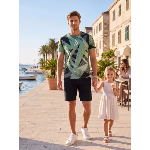 Tricou funcțional premium pentru bărbați ALTISPORT VOJ/ALM044TR01 KAKI/MILITAR 