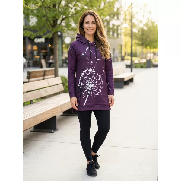  Hanorac funcțional premium pentru femei ALTISPORT VOJ/ALW035MI03 VIOLET 