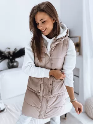 Vestă DSTREET LADISA TY3289 CARAMEL