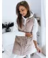 Vestă DSTREET LADISA TY3289 CARAMEL