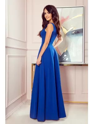 Rochie NUMOCO CINDY 246-3 ALBASTRU