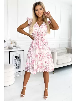 Rochie NUMOCO POLINA 374-6 ROZ