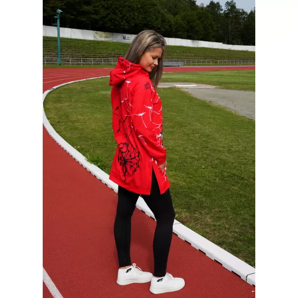  Hanorac funcțional premium pentru femei ALTISPORT VOJ/ALW035MI03 ROȘU 