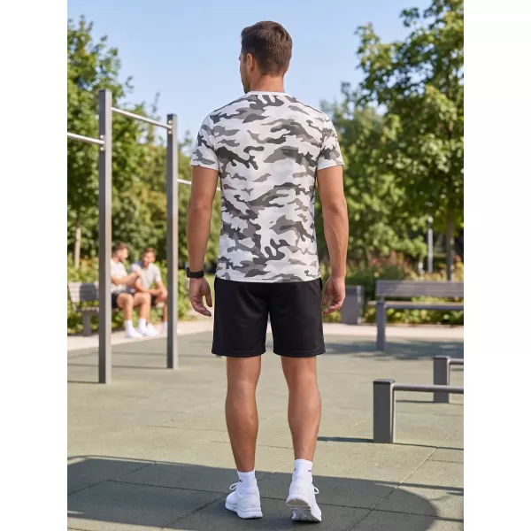  Tricou funcțional premium pentru bărbați ALTISPORT VOJ/ALM038TR01 ALB 
