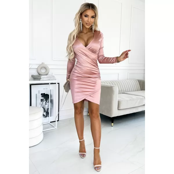  Rochie NUMOCO 477-1 ROZ 