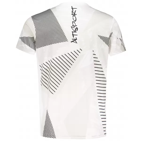  Tricou funcțional premium pentru bărbați ALTISPORT VOJ/ALM044TR01 ALB 