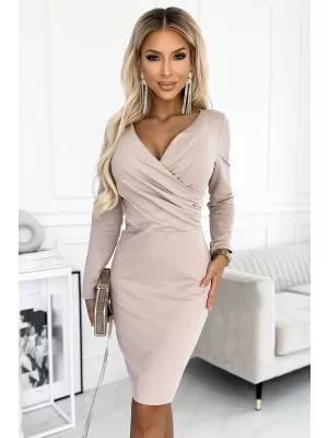 Rochie NUMOCO A398-3 BEJ