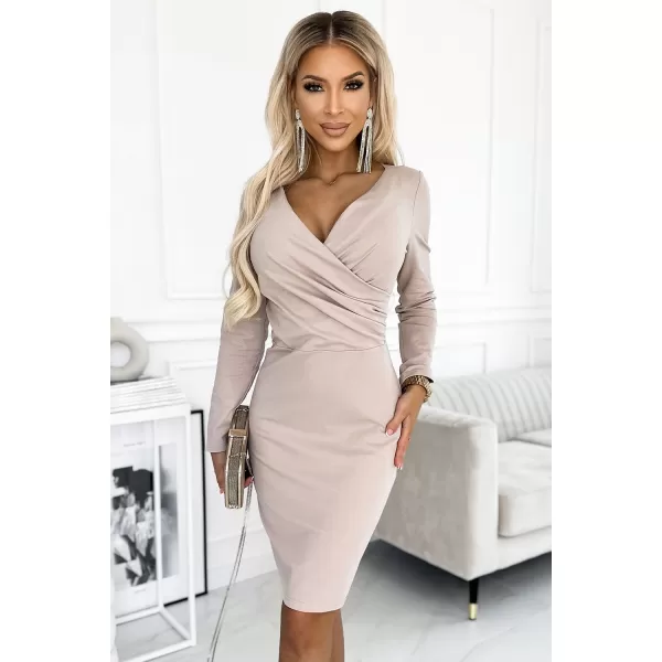  Rochie NUMOCO A398-3 BEJ 