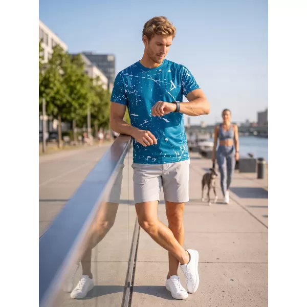 Tricou funcțional premium pentru bărbați ALTISPORT VOJ/ALM034TR01 KEROSENUL 