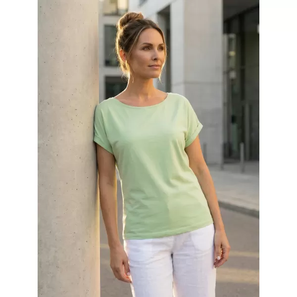  Tricou pentru femei ALTISPORT NoPrint NP/ALW5008 VERDE MOALE 