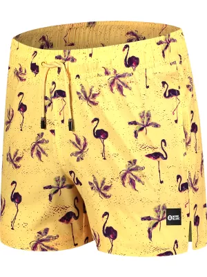Pantaloni scurți de înot pentru bărbați NORDBLANC RAINFOREST NBSPM8019 CHIHLIMBAR