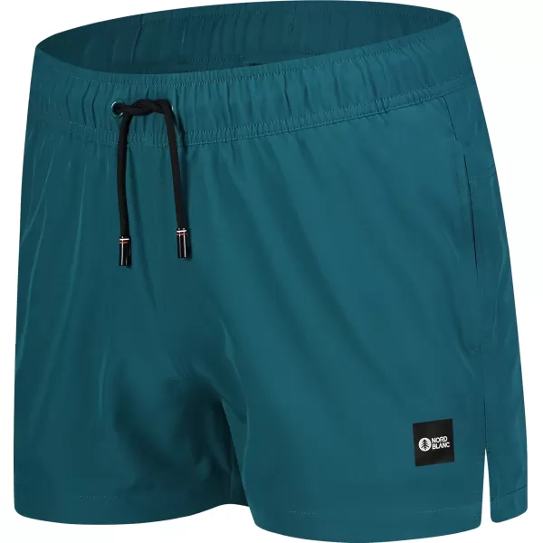  Pantaloni scurți de înot pentru bărbați NORDBLANC BAY NBSPM8018 GS VERDE 