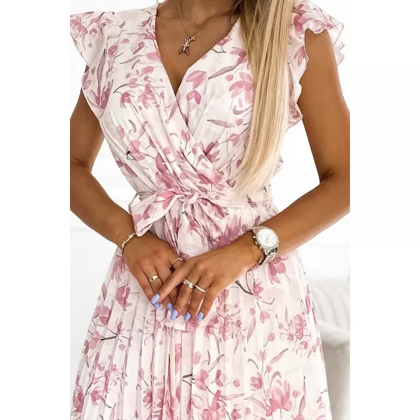  Rochie NUMOCO POLINA 374-6 ROZ 